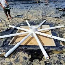 Fungsi Central Drain pada Tambak Udang