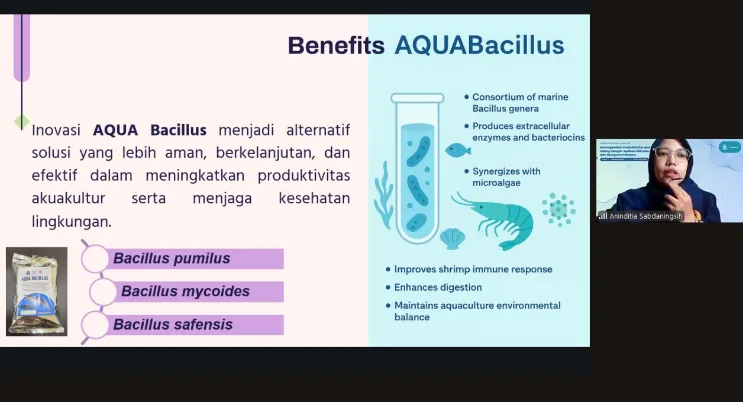 Webinar Petambak Juara: Inovasi Probiotik & Teknologi Aerasi untuk Budidaya Udang