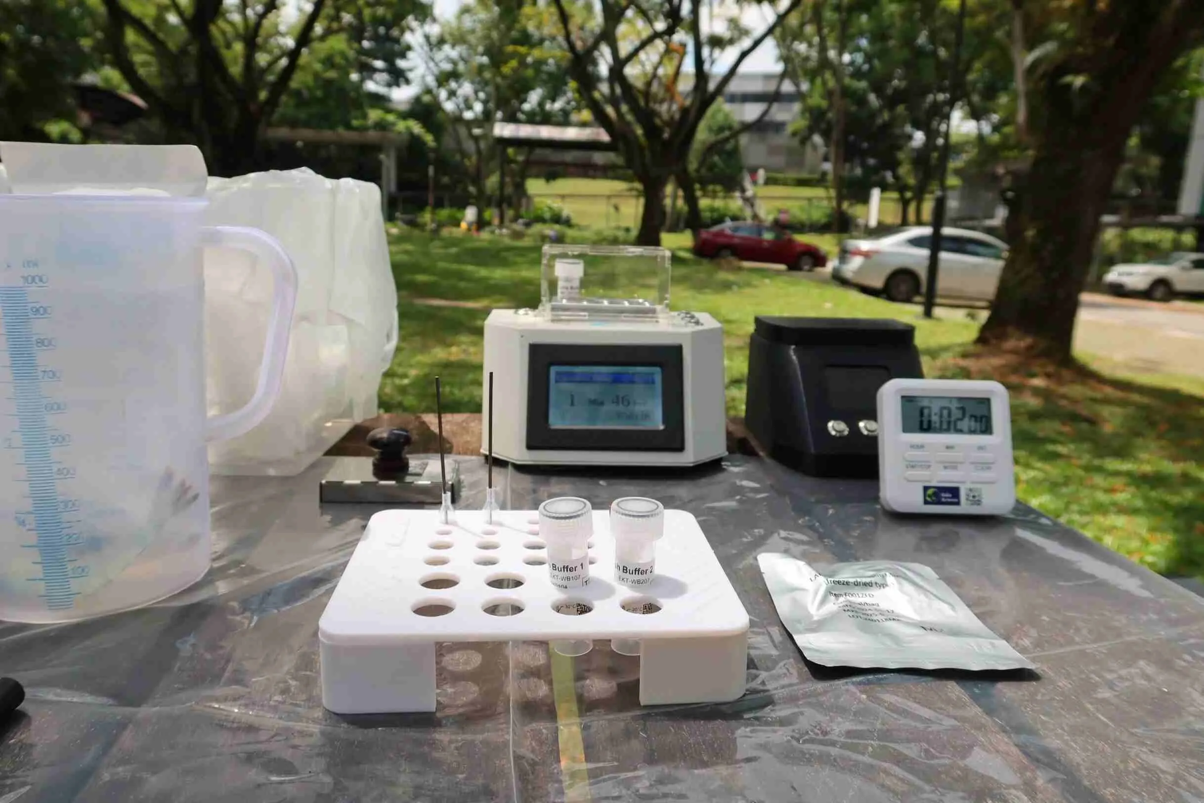 Pendeteksian Penyakit Udang Akurat, Langsung di Tambak