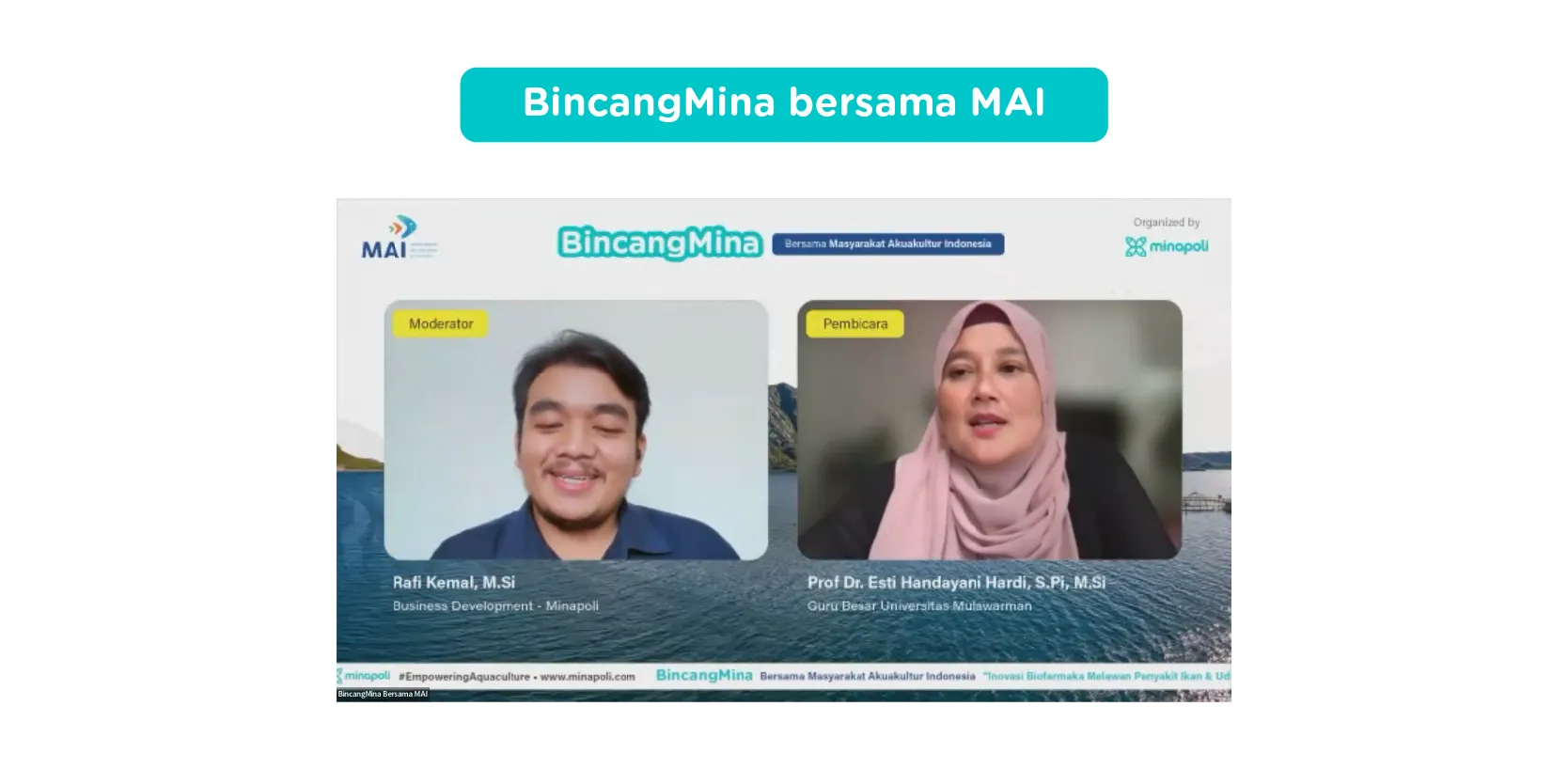 Manfaat Webinar Perikanan untuk Pasarkan Produk Akuakultur Anda