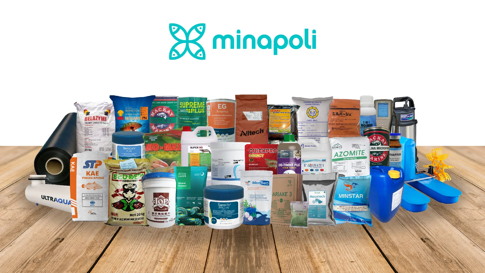Supplier Produk Tambak Komplit & Praktis bersama Minapoli