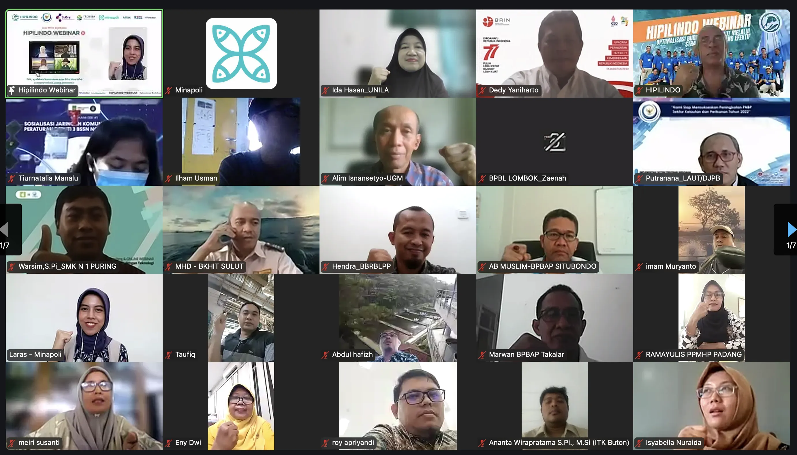 Webinar Hipilindo: Vaksinasi Untuk Tingkatkan Produksi Ikan Laut