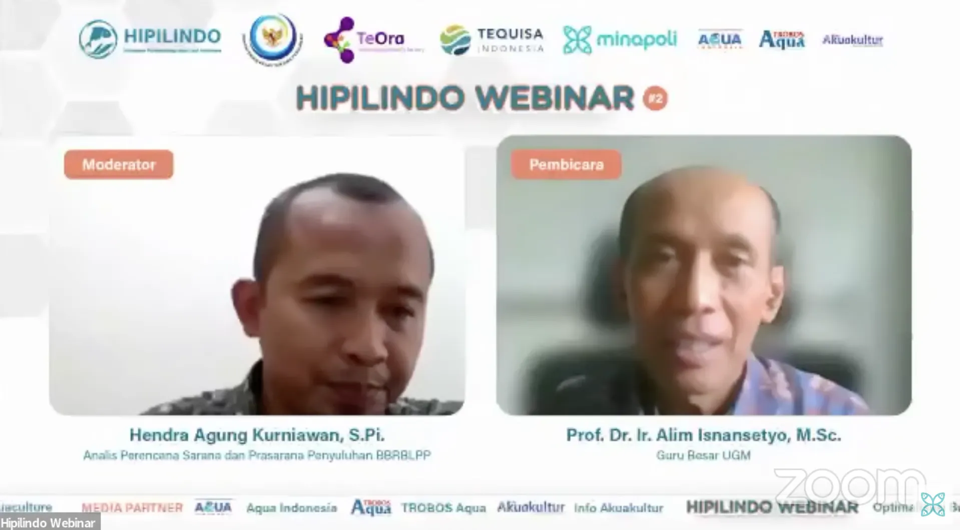 Webinar Hipilindo: Vaksinasi Untuk Tingkatkan Produksi Ikan Laut