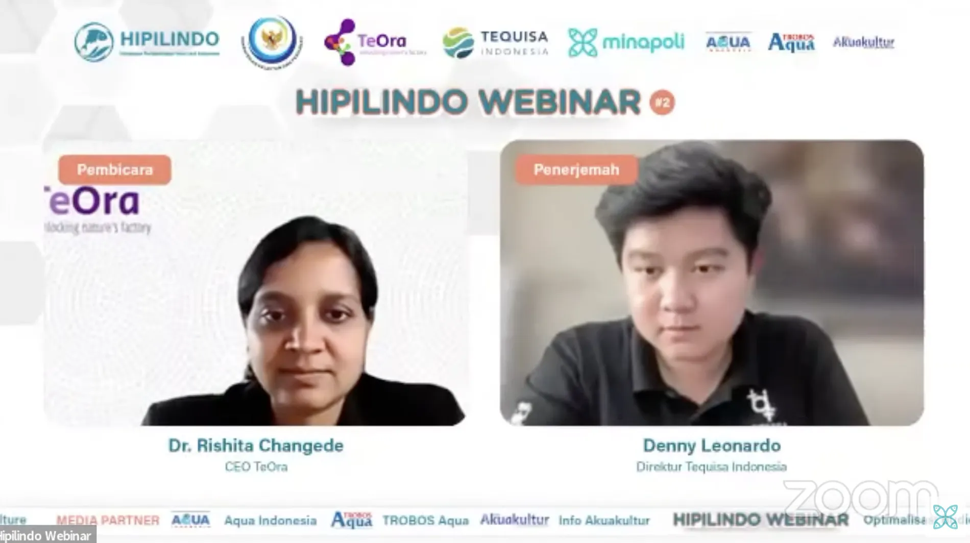 Webinar Hipilindo: Vaksinasi Untuk Tingkatkan Produksi Ikan Laut