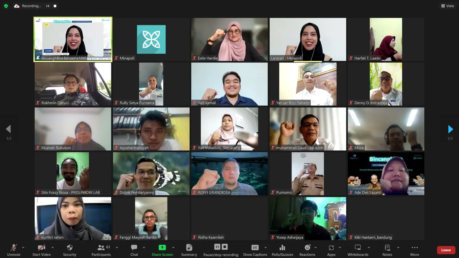 Masyarakat Akuakultur Indonesia Dorong Hasil Riset Menjadi Inovasi untuk Industri