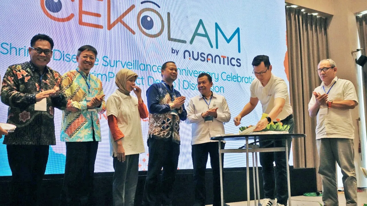 Perayaan 1 Tahun CeKolam, Pelopor Shrimp Diseases Surveillance di Indonesia