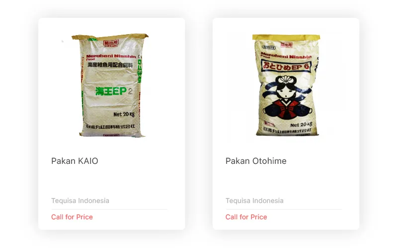 Tequisa Indonesia, Penuhi Kebutuhan Produk Budidaya