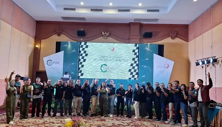 Skretting Luncurkan Elevia Bersama Pembenih Udang di MotoGP Mandalika