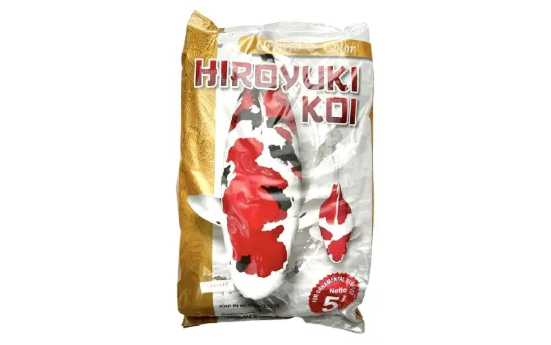 Pakan Koi Hiroyuki untuk Bulky dan Growth Color Ikan Koi