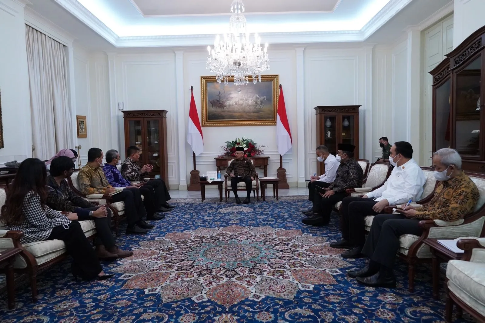 Audiensi dengan Wakil Presiden, SCI Perjuangkan Persoalan Petambak Udang