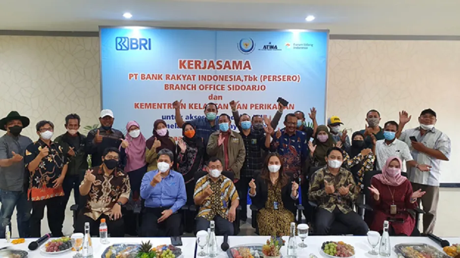 BRI Sidoarjo Dukung Peningkatan Produktivitas Udang Melalui KUR