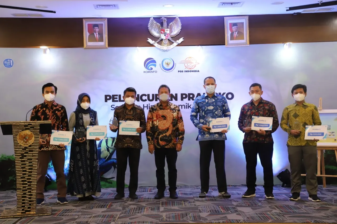 KKP Luncurkan Prangko Seri Ikan Hias Endemik Indonesia