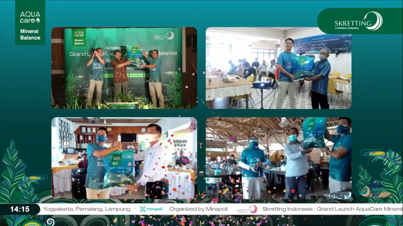 Skretting Indonesia Meluncurkan AquaCare Mineral Balance: It Begins with Water