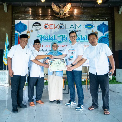 CeKolam Tekankan Pentingnya Memahami Mikroba Tambak dalam Halal Bihalal Fortel SCI