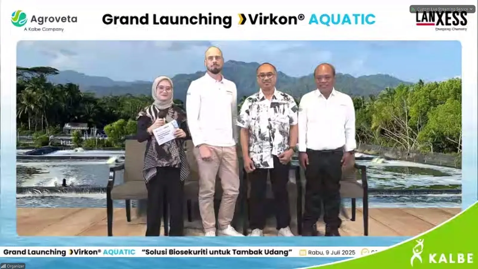 Grand Launching Virkon Aquatic: Kembali Hadir & Dukung Biosekuriti Budidaya Udang Indonesia
