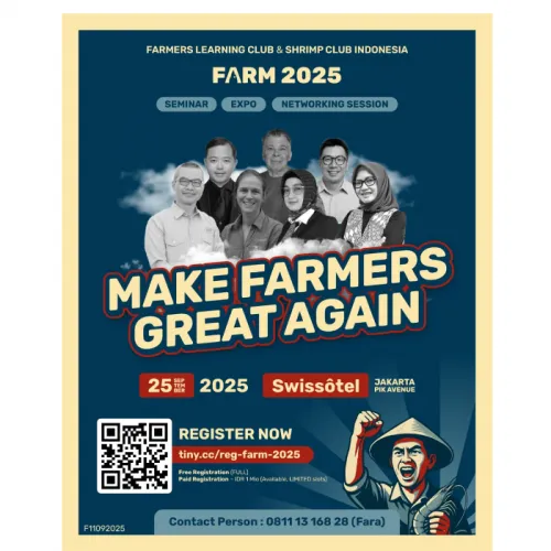 Forum Kolaborasi & Berjejaring Petambak Udang Indonesia di FARM 2025
