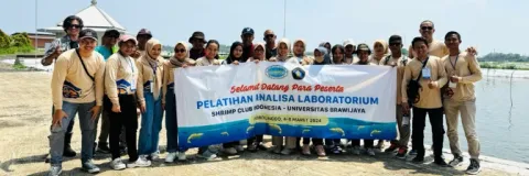 Tingkatkan Keberhasilan Budidaya Udang, Shrimp Club Indonesia dan Universitas Brawijaya Selenggarakan Pelatihan Nasional Analisa Laboratorium