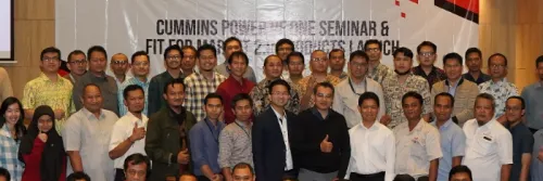 PT Altrak 1978 Selenggarakan Seminar The Power of One dan Peluncuran produk I-Ranges Cummins Power Generation