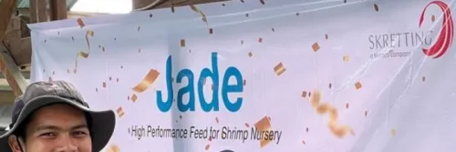 Pakan Jade dengan Performa Tinggi untuk Nursery Udang dari Skretting
