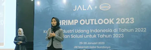 Highlighting Shrimp Farming Condition in Indonesia, JALA Successfully Held Shrimp Outlook 2023