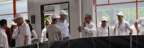 Peluncuran Pusat Induk Udang Berstandar Internasional di Bali