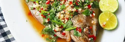 Resep Ikan Bawal Kukus Thailand