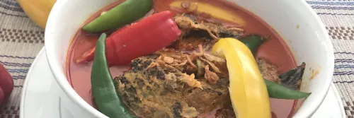 Otak Bajo (Ikan Asin) Kuah Pelalah