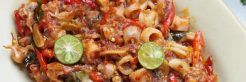 Resep Cumi Udang Balado Spesial