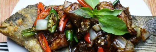 Resep Gurami Goreng Lada Hitam