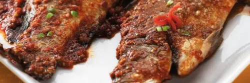 Resep Ikan Kakap Panggang Dua Rasa