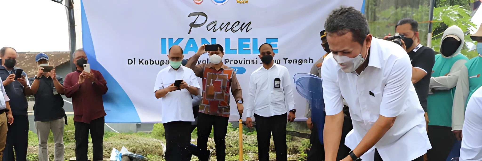 Tinjau Kampung Lele, Menteri Trenggono Optimis Boyolali Jadi Roda Penggerak Ekonomi Sektor KP di Jateng