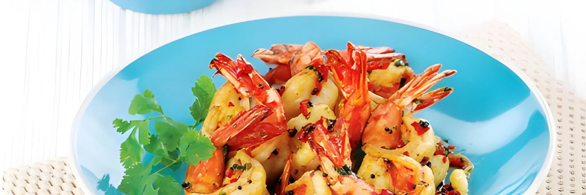 Resep Mustard Seed with Chili Prawn