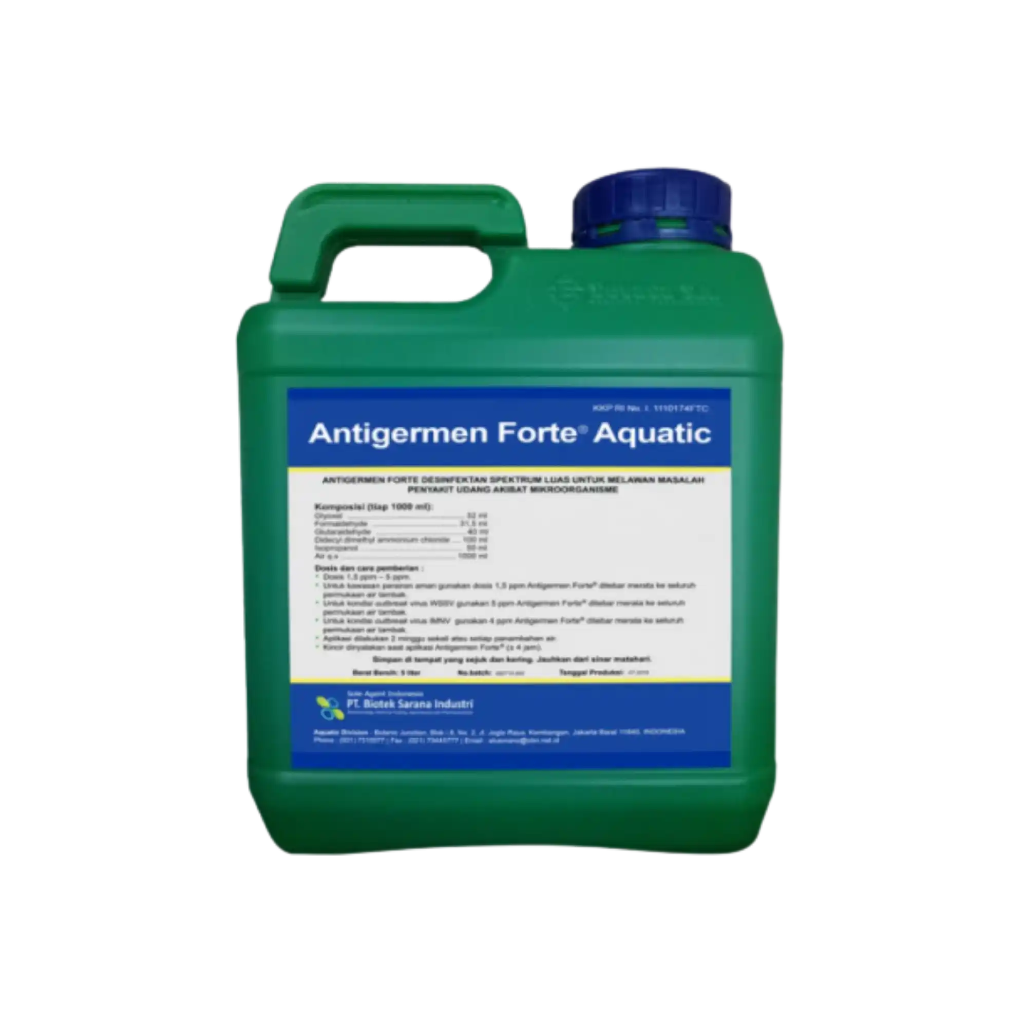 Desinfektan Antigermen Forte Aquatic - 5 L