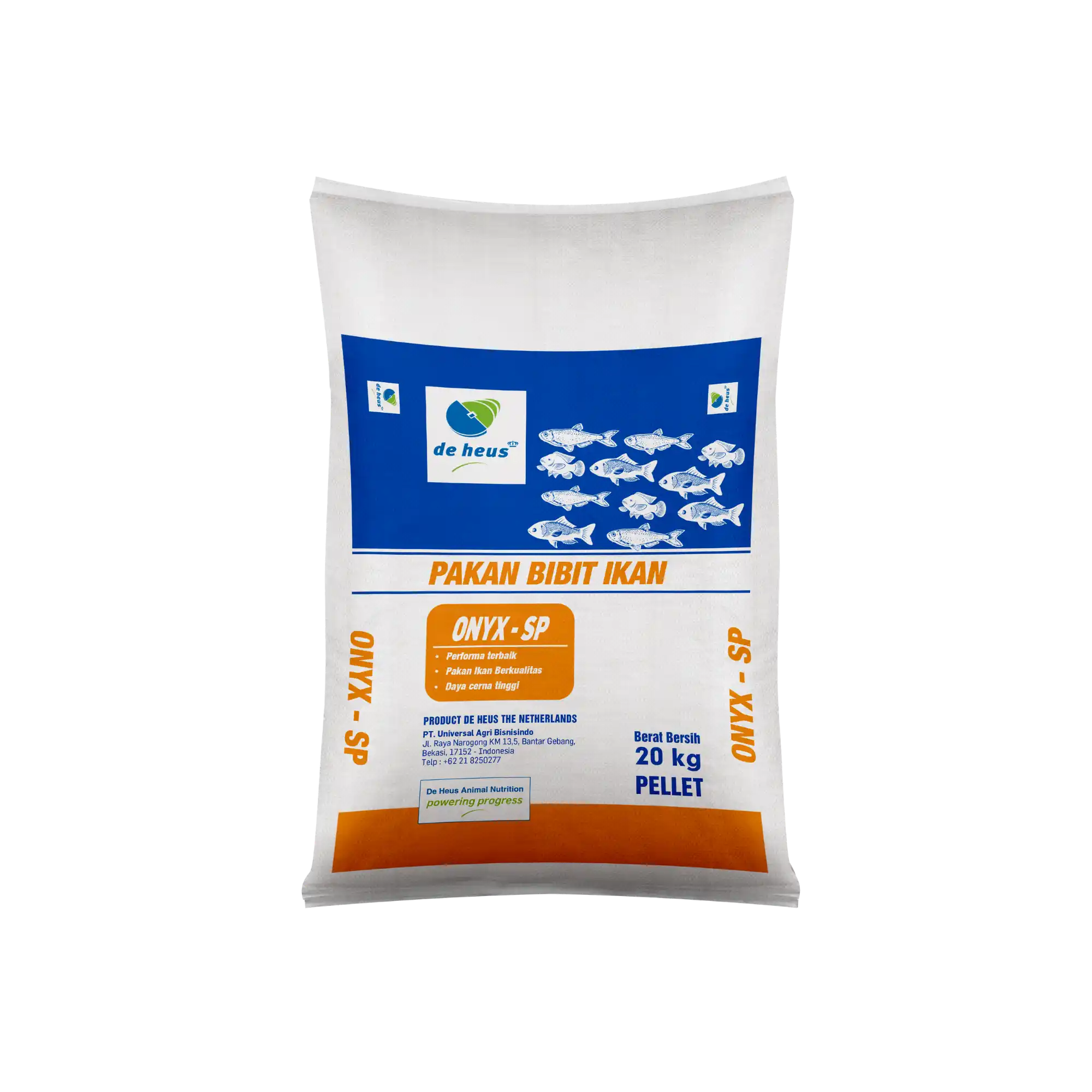 Pakan Benih Ikan Onyx SP De Heus - 20 kg