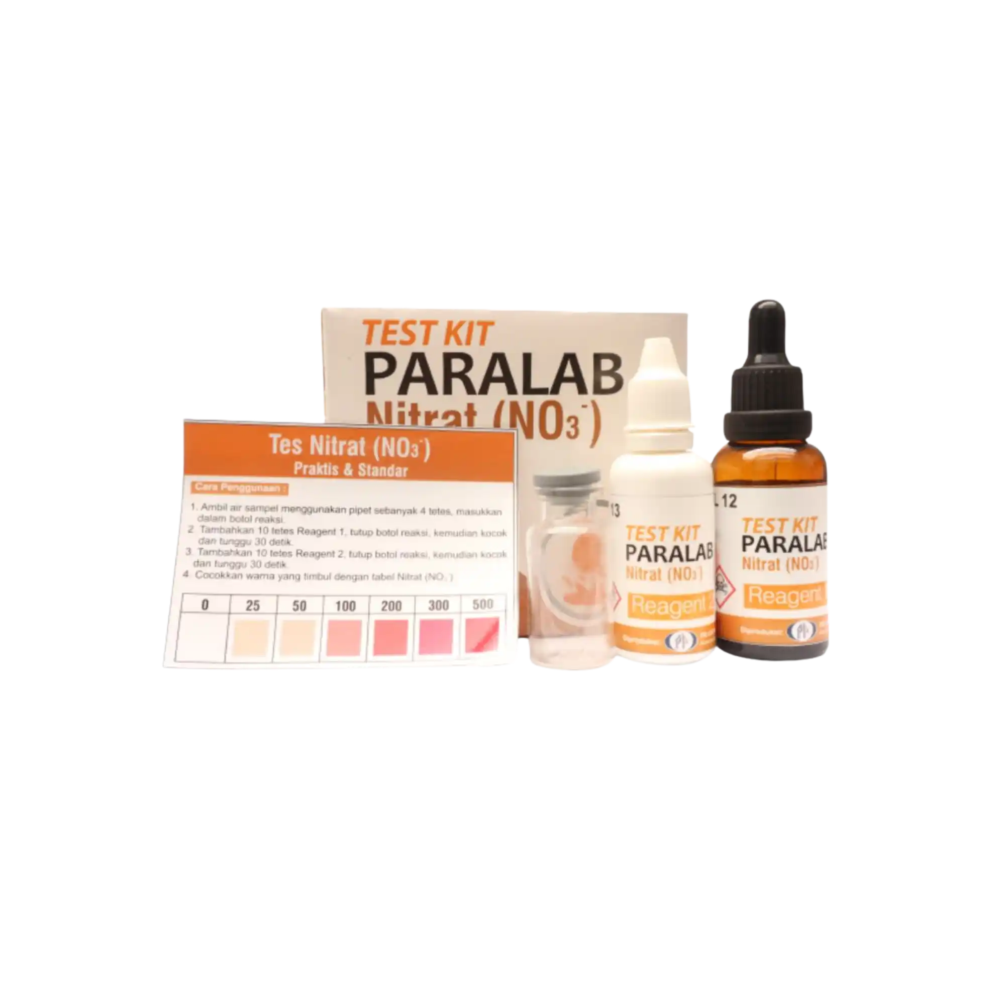Alat Kualitas Air Paralab Test Kit Nitrat