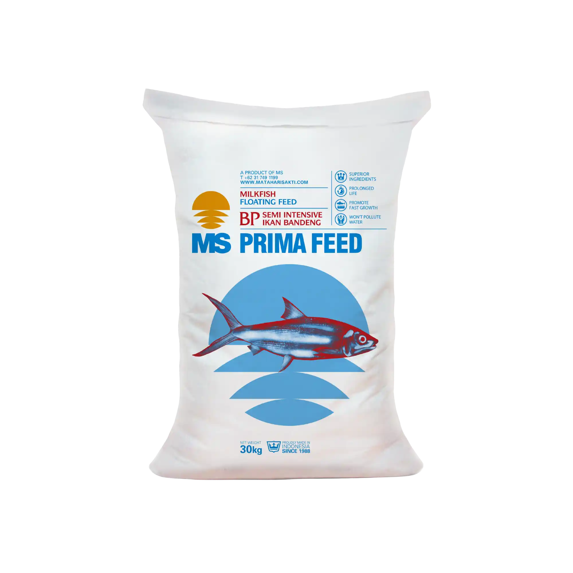 Pakan Ikan Bandeng Prima Feed BP 3 - 30 kg