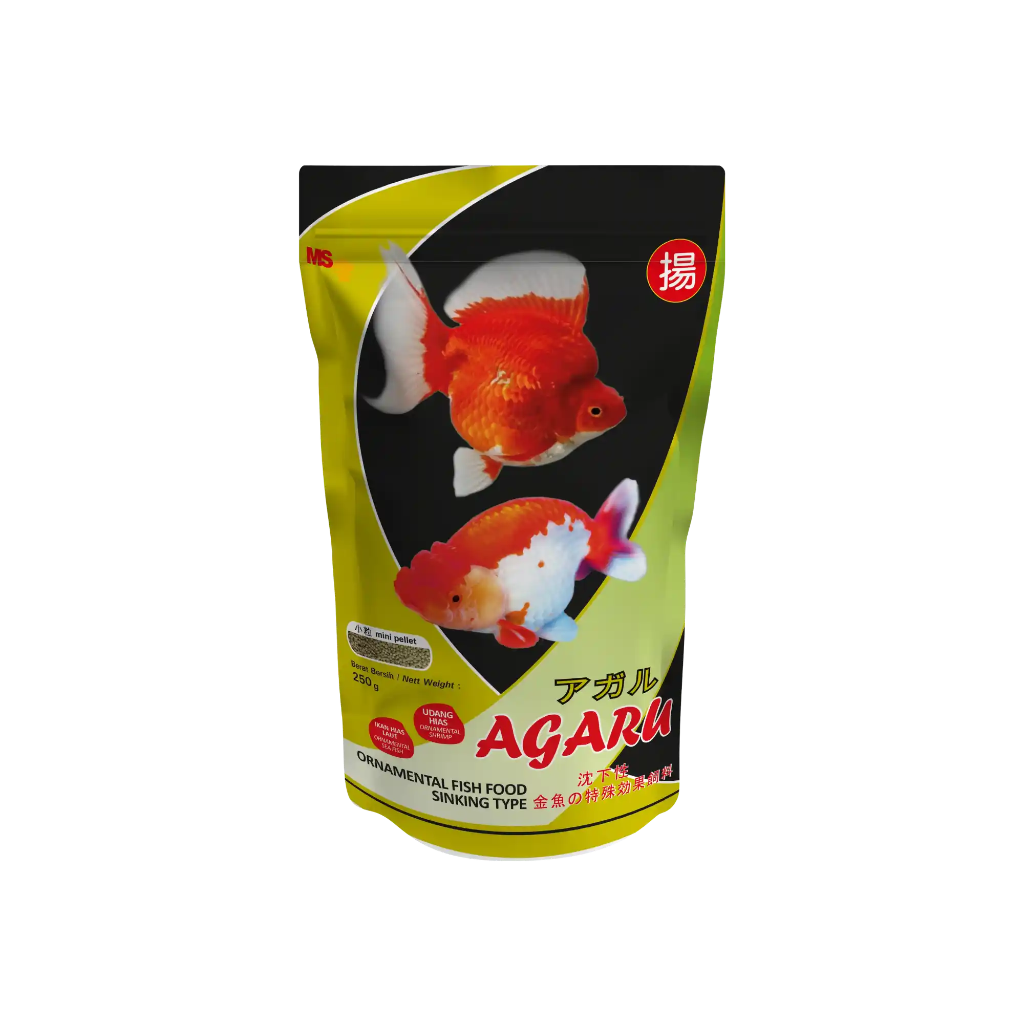 Pakan Ikan Hias Agaru - 500 g - 2